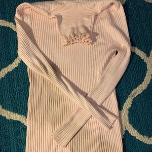 Pale Pink Turtleneck from United Stares Sweaters